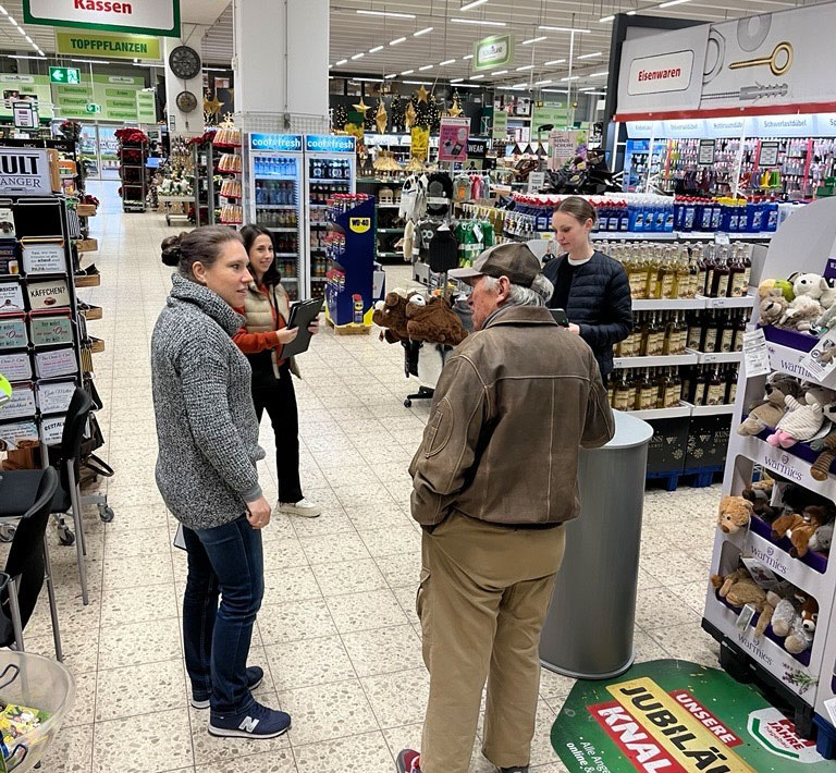 Feldforschung im Baumarkt